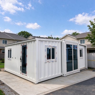 20ft Expandable Prefab Container House for Home Living-img1